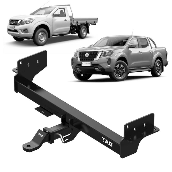 TAG Heavy Duty Towbar & Direct Fit Wiring for Nissan Navara NP300 Facelift Models (12/2020 - on)