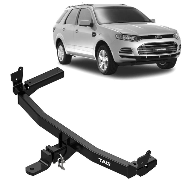 TAG Heavy Duty Towbar & Direct Fit Wiring Harness for Ford Territory (05/2004 - 10/2016) - With Reverse Sensors
