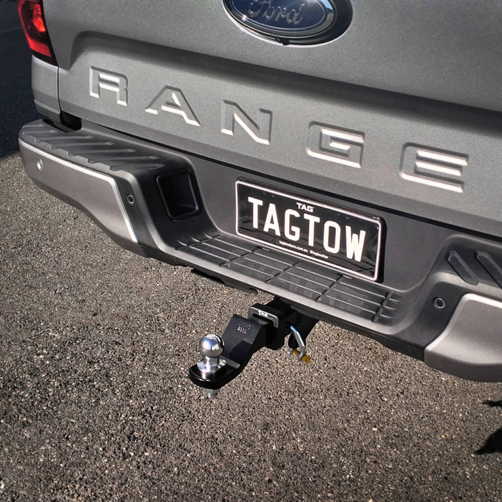 TAG Heavy Duty Towbar & Direct Fit Wiring for Next-Gen Ford Ranger (06/2022 - 12/2024), Volkswagen Amarok (12/2022 - on) - Styleside Utes