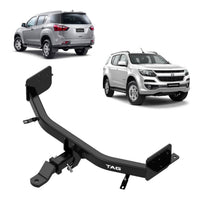 TAG Heavy Duty Towbar & Direct Fit Wiring Kit for Holden Colorado 7 (06/2012 - 01/2018), Trailblazer (07/2016 - 10/2020)