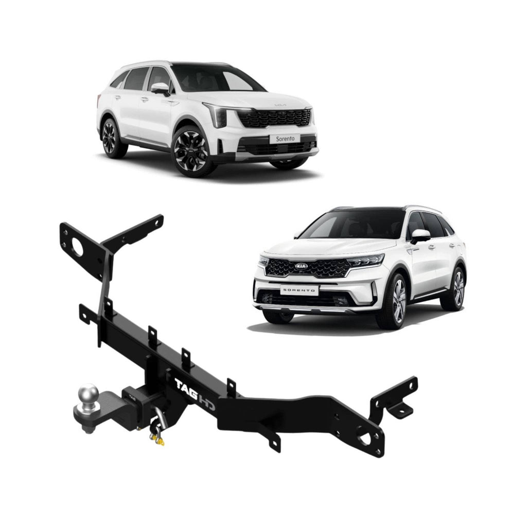 TAG Heavy Duty Towbar & Direct Fit Wiring Kit for KIA Sorento Facelift Models (03/2024 - On)