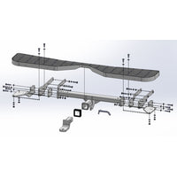 TAG Rear Step, Towbar & Wiring For Volkwagen Transporter T5 T6 (2003 - On)