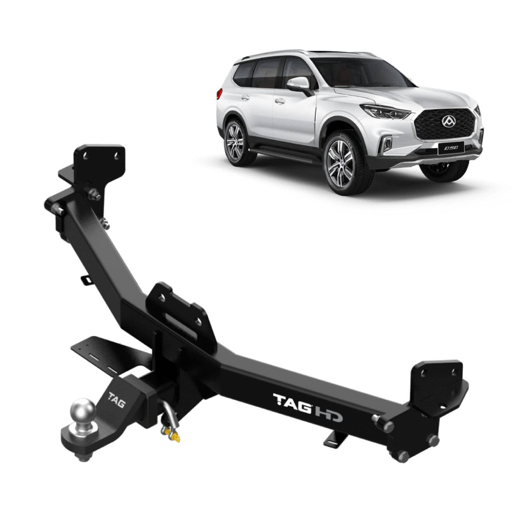 TAG Heavy Duty Towbar & Universal Wiring For LDV D90 MY25 Facelift Models (01/2025 - on)