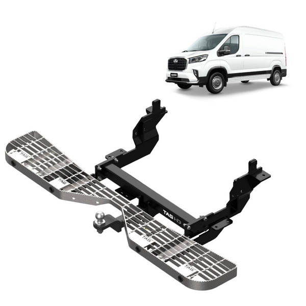 TAG Rear Step & Towbar for LDV Deliver 9 Van LWB models (07/2020 - on)