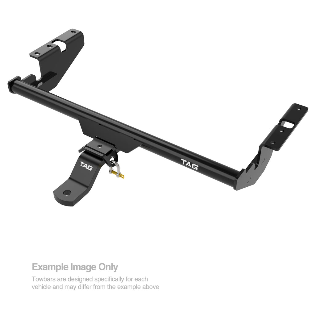 TAG Standard Duty Towbar With Tail Light Protectors for Toyota Hiace LWB Only (01/2005 - 01/2019)