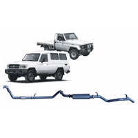 Redback Extreme Duty Exhaust for Toyota Landcruiser 78 Series (01/1990 - 01/2007), Toyota Landcruiser 75 Series (03/1990 - 11/1999)