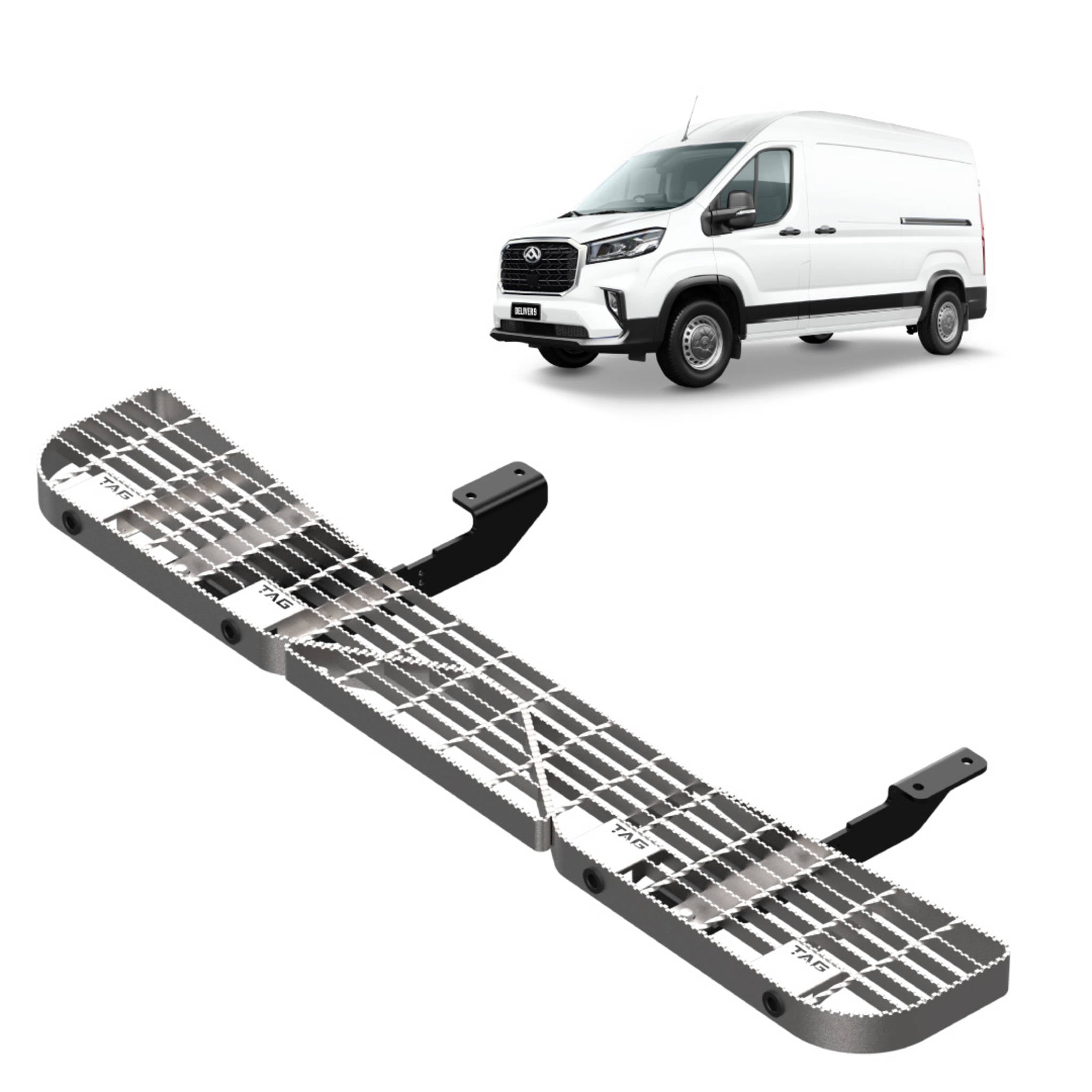 TAG Rear Step For LDV Deliver 9 LWB (07/2020 - On)