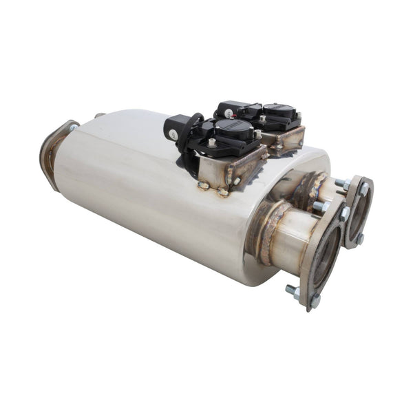 Dual 3Inch Oval Varex Universal Muffler