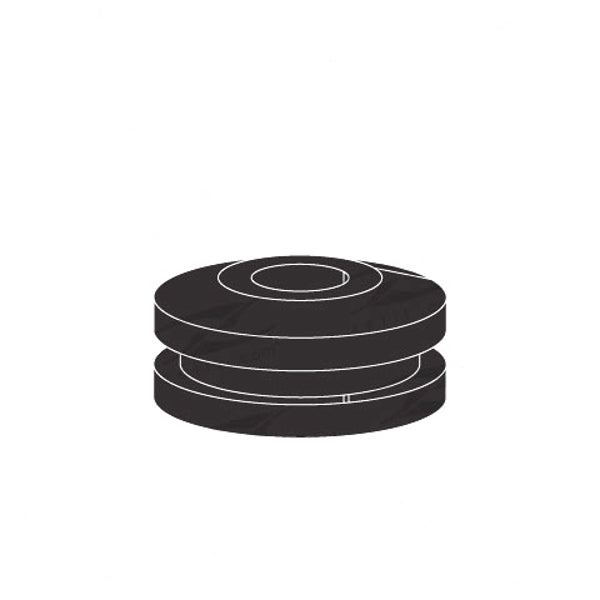 Redback Exhaust Rubber for Jaguar XJS (09/1973 - 05/1992), Xjsc (09/1973 - 05/1992), XJ (09/1973 - 05/1992)