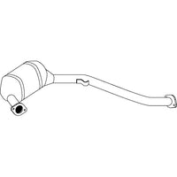 Redback Underfloor Catalytic Converter for Subaru Liberty (02/1994 - 08/2003), Liberty Outback (02/1994 - 08/2003)