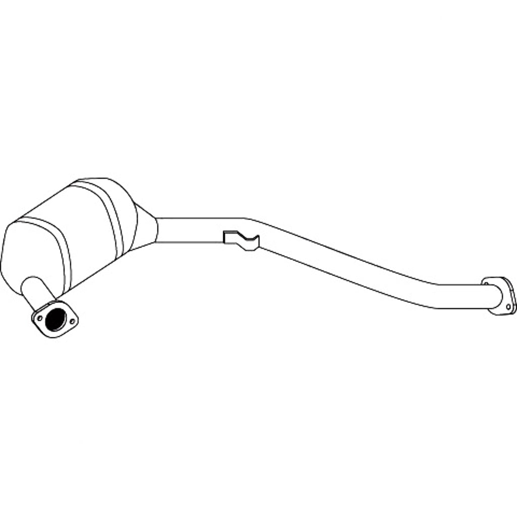 Redback Underfloor Catalytic Converter for Subaru Forester (07/2002 - 06/2005)