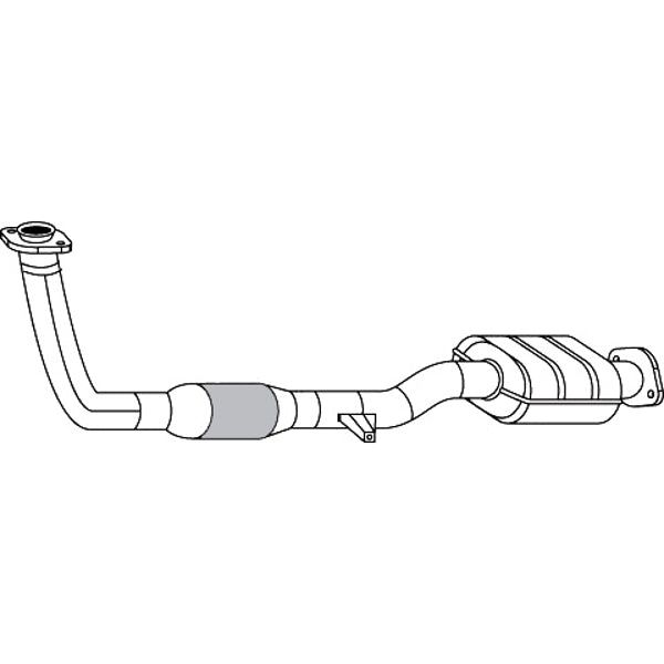 Redback Underfloor Catalytic Converter for Toyota Camry (08/1992 - 09/2002), Holden Apollo (08/1992 - 09/2002)
