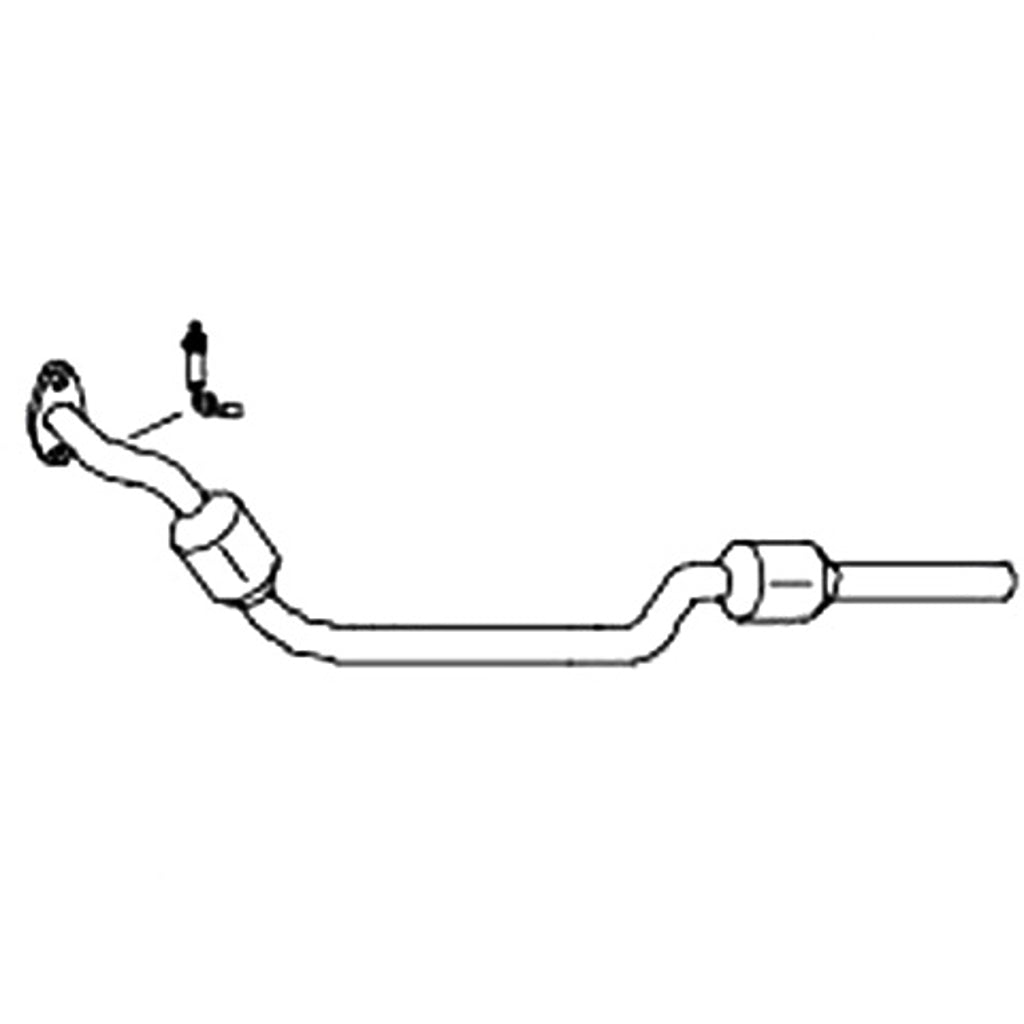 Redback Enviro Catconverters Underfloor for MERCEDES-BENZ M-CLASS (09/1999 - 10/2001)
