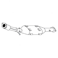 Redback Underfloor Catalytic Converter for Nissan X-TRAIL (10/2001 - 09/2007)