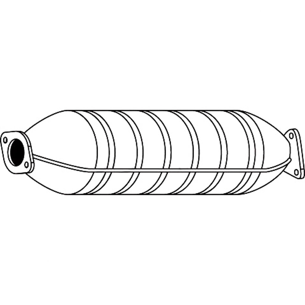 Redback Underfloor Catalytic Converter for Hyundai Excel (09/1994 - 01/2000), Accent (09/1994 - 01/2000)