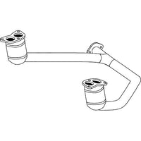 Unbranded Standard Replacement Exhaust for Subaru Liberty (02/1994 - 12/2008), Liberty Outback (02/1994 - 12/2008), Impreza (02/1994 - 12/2008), Forester (02/1994 - 12/2008)