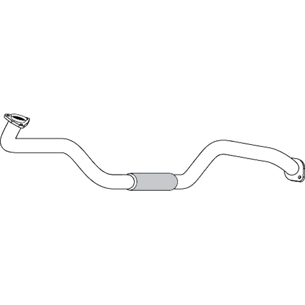 Unbranded Standard Replacement Exhaust for Toyota Landcruiser (03/1998 - 08/2007)