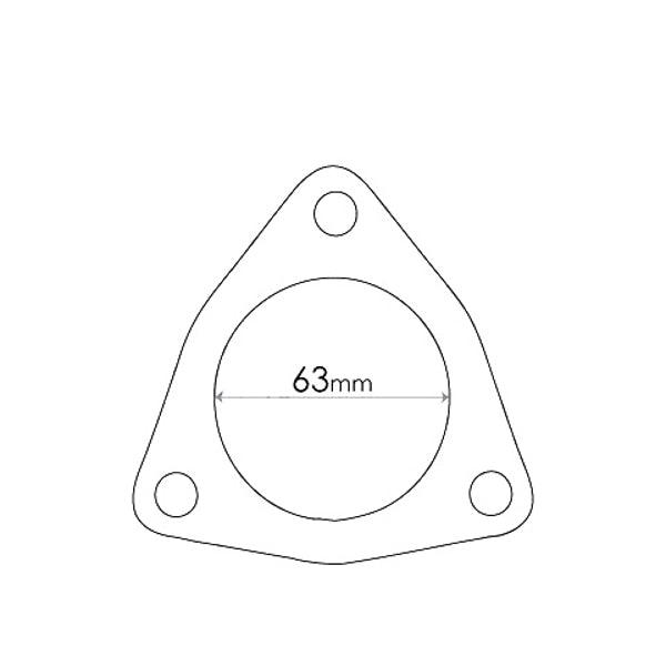 Redback Flange Gasket for Holden Commodore (01/1986 - 08/1988)