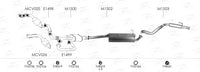 Unbranded Exhaust System for Toyota Prado (07/1996 - 02/2003)