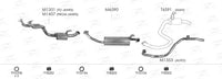 Unbranded Exhaust System for Toyota Landcruiser (01/1992 - 01/1998)