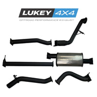 Lukey 4x4 Exhaust System for Ford Ranger (01/2011 - 06/2022), Mazda BT-50 (11/2011 - 10/2020)