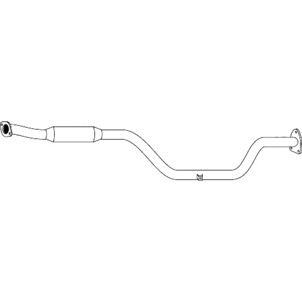 Unbranded Standard Replacement Exhaust for Mitsubishi Lancer (09/1995 - 2003)
