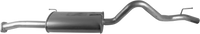 Redback Standard Replacement Exhaust for Holden Rodeo (02/2003 - 06/2008)