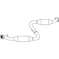 Unbranded Exhaust System for Hyundai Sonata (03/1989 - 02/1992)