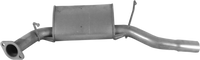 Unbranded Standard Replacement Exhaust for Ford Falcon (01/1998 - 09/2002), Fairmont (01/1998 - 09/2002)