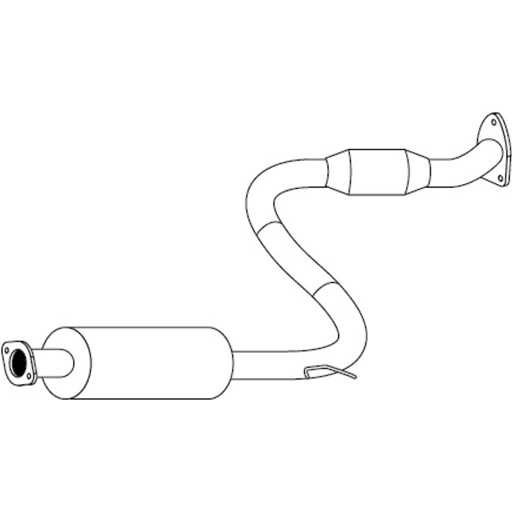 Unbranded Exhaust System for Mitsubishi Magna (05/1997 - 03/1999)