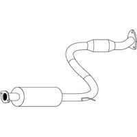 Unbranded Exhaust System for Mitsubishi Magna (05/1997 - 03/1999)