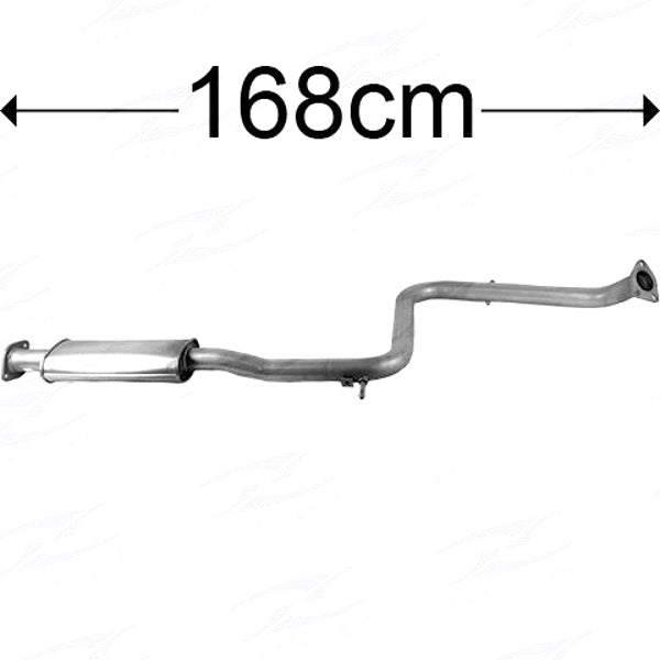Redback Standard Replacement Exhaust for Mitsubishi Magna (08/2000 - 05/2003)