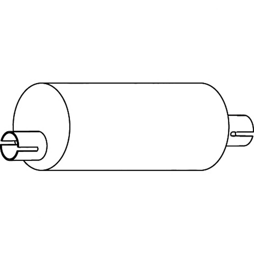 Redback Standard Replacement Exhaust for Holden Jackaroo (07/1984 - 12/1988)