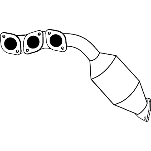 Redback Manifold Catalytic Converter for Toyota Prado (07/1996 - 02/2003)