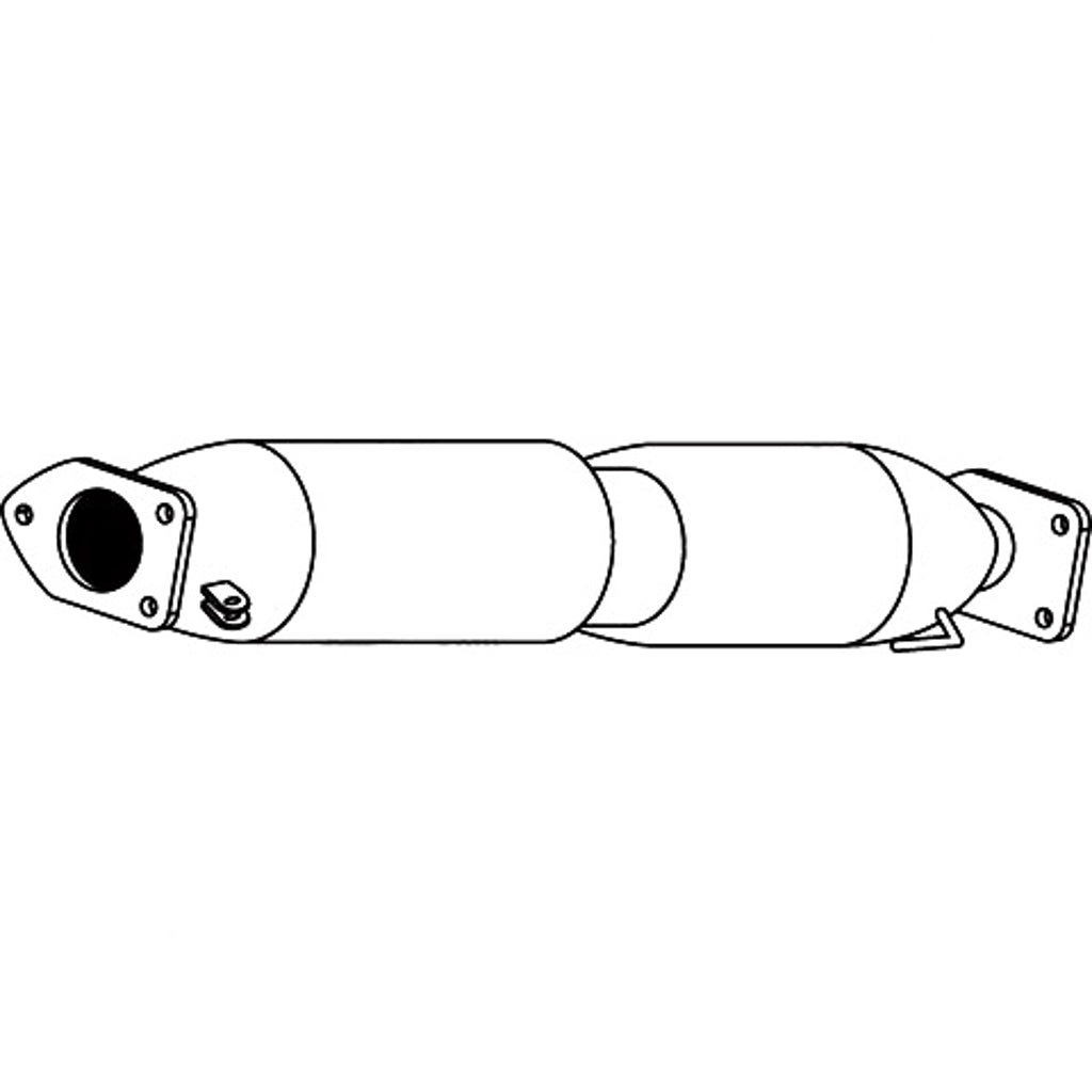Redback Catalytic Converter for Honda Accord Euro CL CU 2.4 Litre (06/2003 - 05/2008)