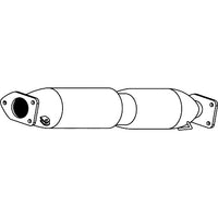 Redback Catalytic Converter for Honda Accord Euro CL CU 2.4 Litre (06/2003 - 05/2008)
