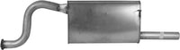 Redback Standard Rear Muffler for Ford Falcon BA BF Ute Dedicated LPG (10/2002 - 04/2008)
