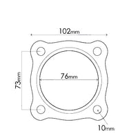 Flange Gaskets for Holden Commodore VT-VZ Catalytic converter, ID 3