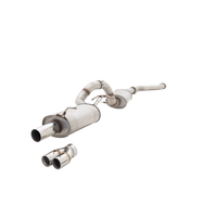 Xforce Exhaust For Ford FG Falcon Turbo Sedan 3.5Inch Turbo Back Exhaust