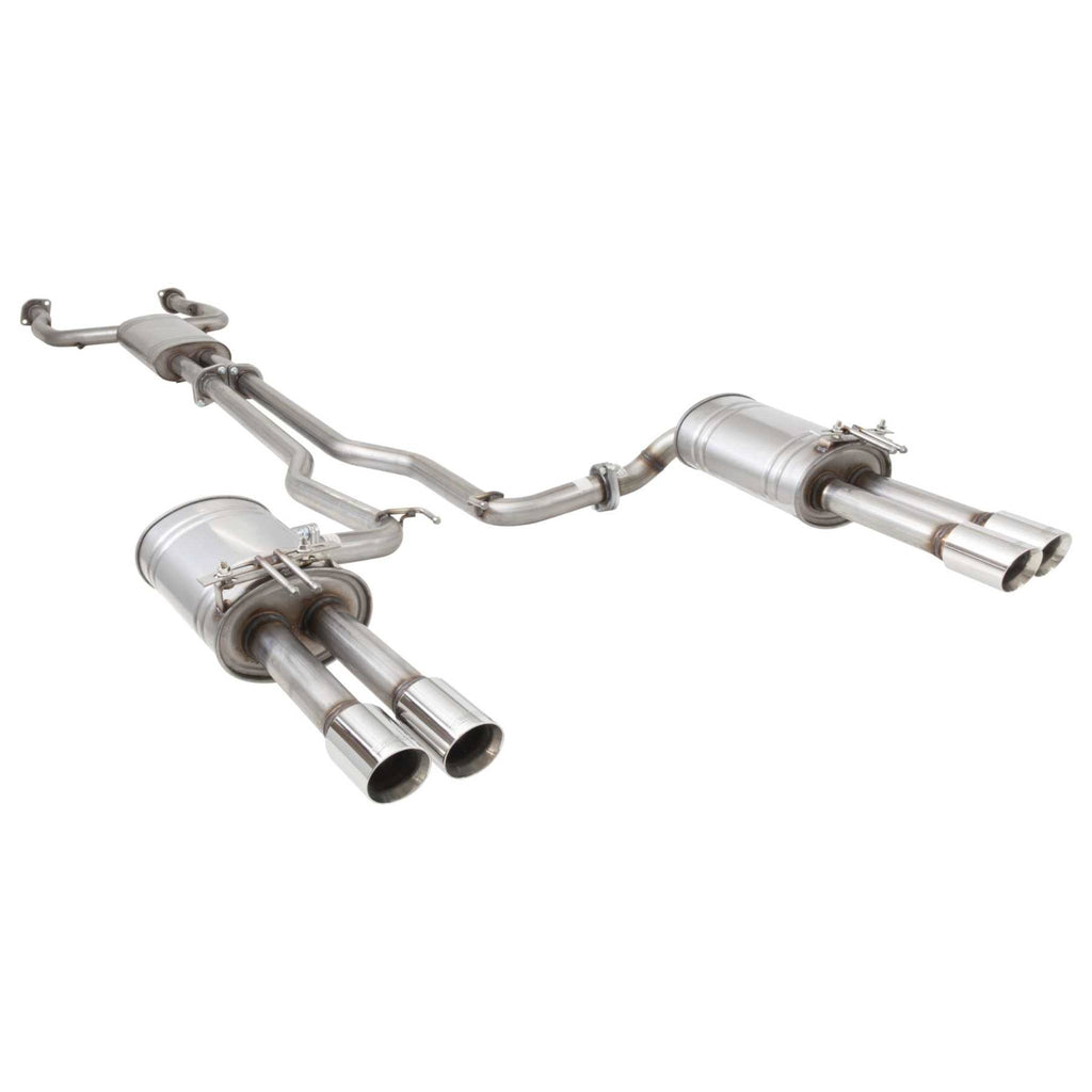 2.25 XForce Exhaust for Holden VE SV6 Ute With Twin 409 Stainless Cat Back With Mufflers