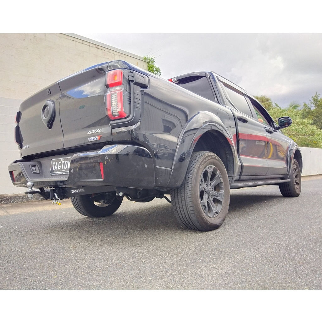 TAG Heavy Duty Towbar & Universal Wiring Kit for GWM Cannon Alpha PHEV Ute (07/2025 - On), Tow Mode: No