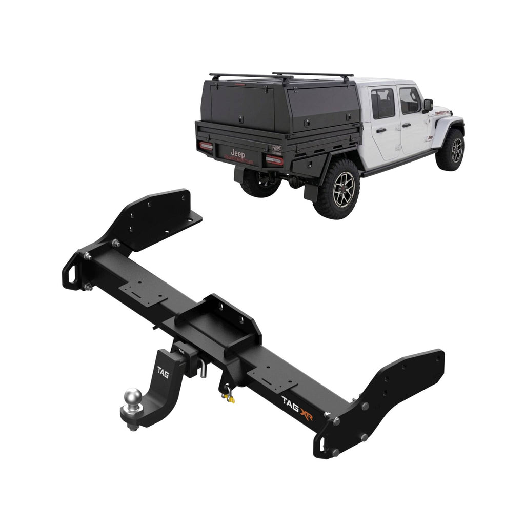 TAG Extreme Recovery Towbar & Universal Wiring for Jeep Gladiator Cab Chassis (JT) (01/20-on)