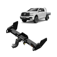 TAG Extreme Recovery Towbar & Direct Fit Wiring for GWM Cannon Cab Chassis (09/2020 - 09/2024)