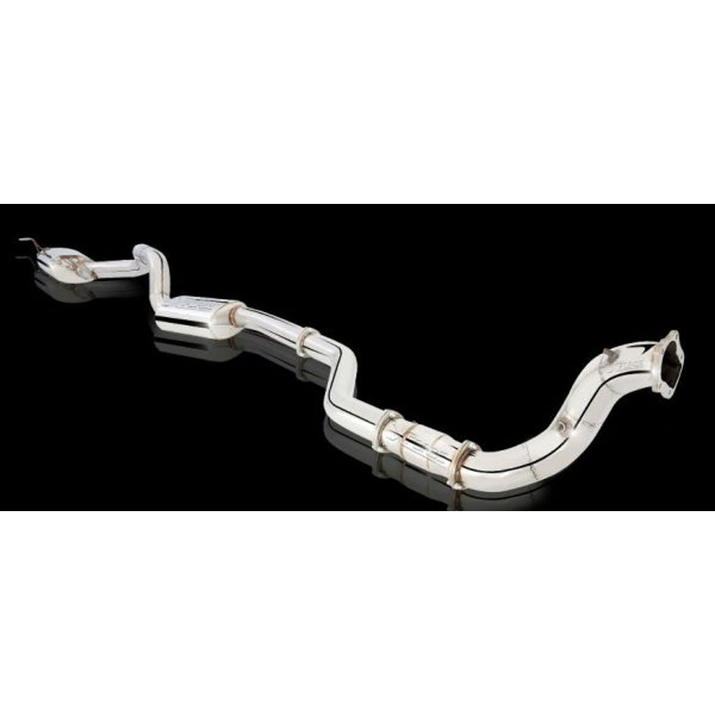 Xforce Exhaust for Ford Fg Falcon Turbo Sedan 409 4 Inch Turbo Back Exhaust with Cat and Muffler