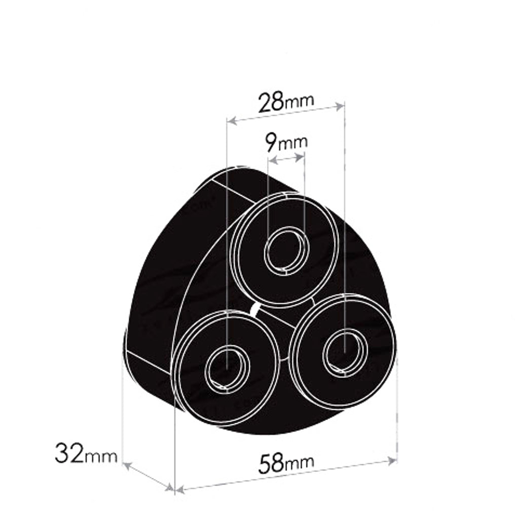 Redback Exhaust Rubber for Holden Rodeo (02/2003 - 01/2007)