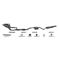 Redback Performance Exhaust System for Holden Commodore (09/1991 - 1995), Calais (09/1991 - 1995)