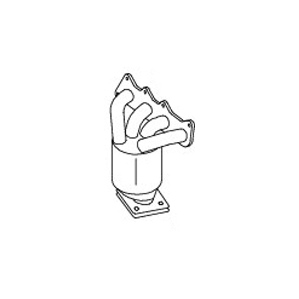 Redback Manifold Catalytic Converter for Volkswagen Polo (10/2001 - 05/2008)