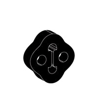 Redback Exhaust Rubber for Subaru Leone (03/1979 - 12/2008), Forester (03/1979 - 12/2008), Liberty Outback (03/1979 - 12/2008), Liberty (03/1979 - 12/2008), Vortex Tx (03/1979 - 12/2008), Brumby (03/1979 - 12/2008)